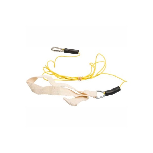 Fabrication Enterprises CanDo Bungee Exercise Cord with Attachments, 7' Cord, Tan 1424721 - main